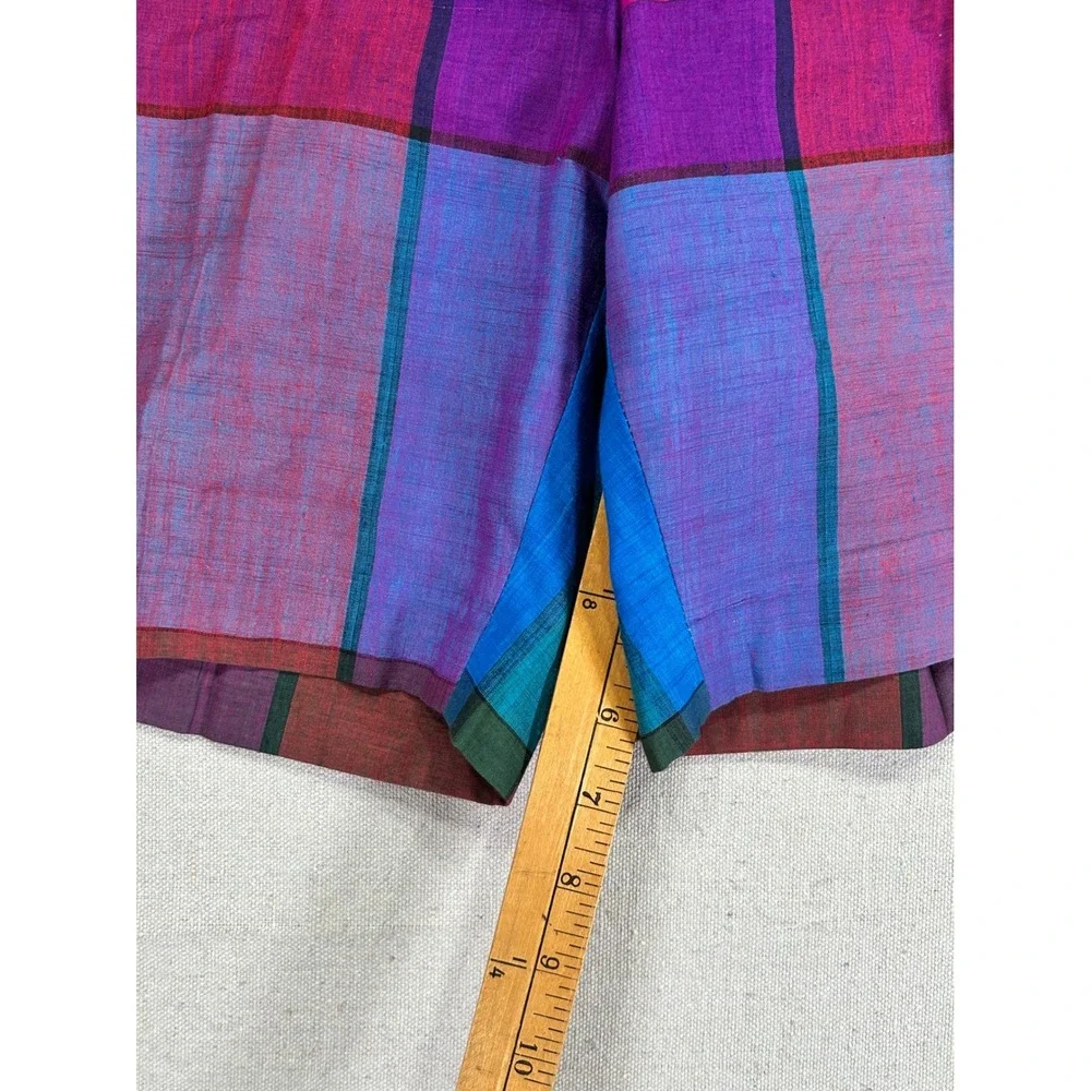 VINTAGE Halrin Men's 34 NWTs Handwoven Turquoise‎ Golf Shorts DEAD STOCK USA